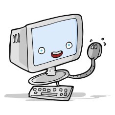 Cartoon Computer N34