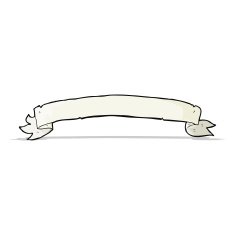 cartoon heraldry banner N4
