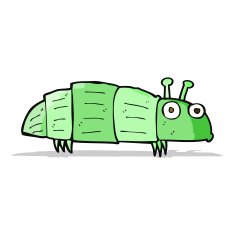 cartoon bug N45