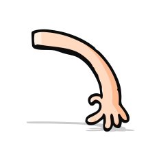 cartoon arm N50