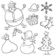 X'mas collection in Black and White N2