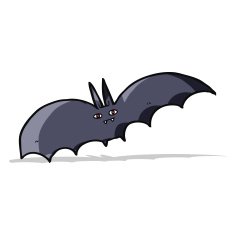 cartoon vampire bat N22