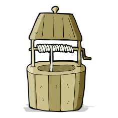 Cartoon Wishing Well N8