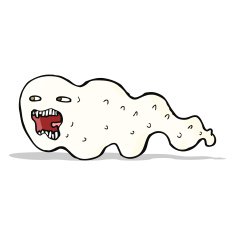 Cartoon Ghost N125