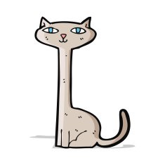 Cartoon Cat N192