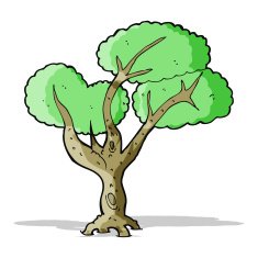 Cartoon Tree N152