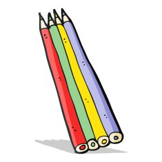 Cartoon Colored Pencils N5