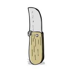 cartoon folding knife N16