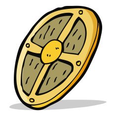 Cartoon Shield N11