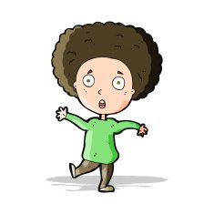 cartoon startled person N3
