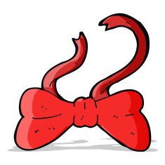 Cartoon Bow Tie N57