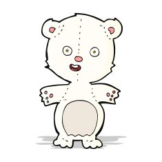 cute polar bear cartoon N8