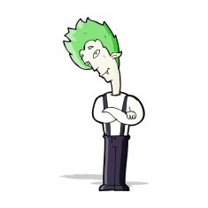 Cartoon Vampire N82