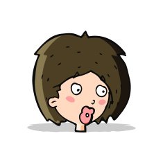 cartoon woman looking N5