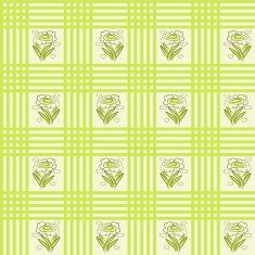 Seamless cloth stripes flowers pattern N2