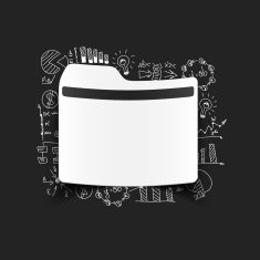 Drawing business formulas folder N33
