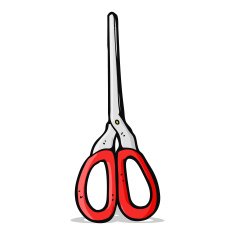 Cartoon Scissors N29