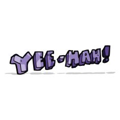 cartoon yeehah symbol N5
