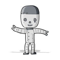 Cartoon Robot N167