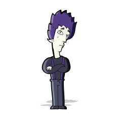 Cartoon Vampire N83