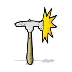 Cartoon Hammer N37