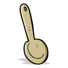 Cartoon Spoon N20