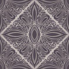 Seamless Ornate Pattern (Vector) Hand Drawn Texture N44