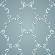 Seamless Ornate Pattern (Vector) Hand Drawn Texture N51