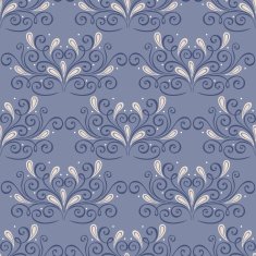 Seamless Ornate Pattern (Vector) Hand Drawn Texture N59