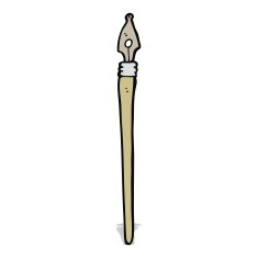 Cartoon Ink Pen N11