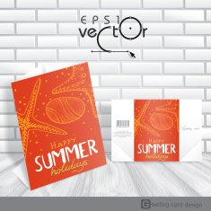 Greeting Card Design Template N10