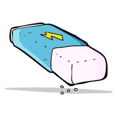 Cartoon Pencil Eraser N6