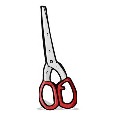 Cartoon Scissors N30