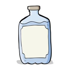 Cartoon Water Bottle N54