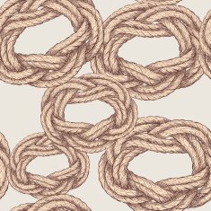pattern of twisted rope