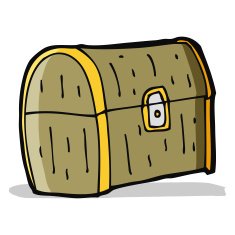 Cartoon Treasure Chest N14