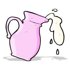 Cartoon Milk Jug N13