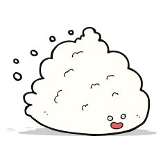 cartoon cloud character N4