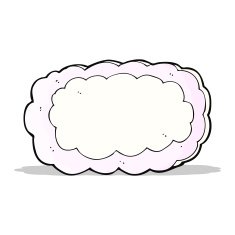 cartoon cloud symbol N23