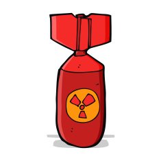 cartoon nuclear bomb N10