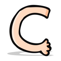 cartoon arm N51