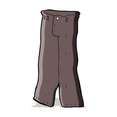 cartoon pair of jeans N7