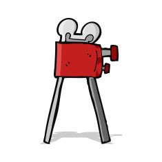 cartoon movie camera N5