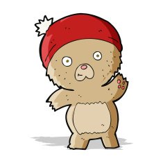 Cute Cartoon Teddy Bear N19