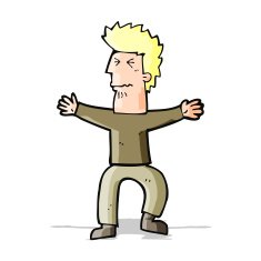 cartoon stressed out man N12