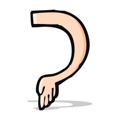 cartoon arm N60