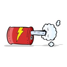 cartoon fizzy drink can N4