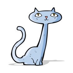 Cartoon Cat N197