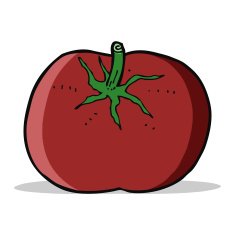 Cartoon Tomato N80