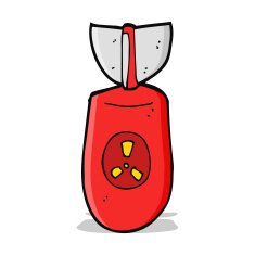 cartoon atom bomb N14